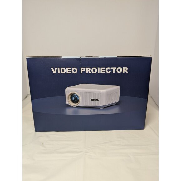 Lisowod L02 1080P WiFi Bluetooth Projector 1200 ANSI | Netflix, YouTube, 4K - Picture 3 of 14